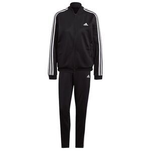 Adidas Womens/Ladies Essentials Striped Tracksuit / Black